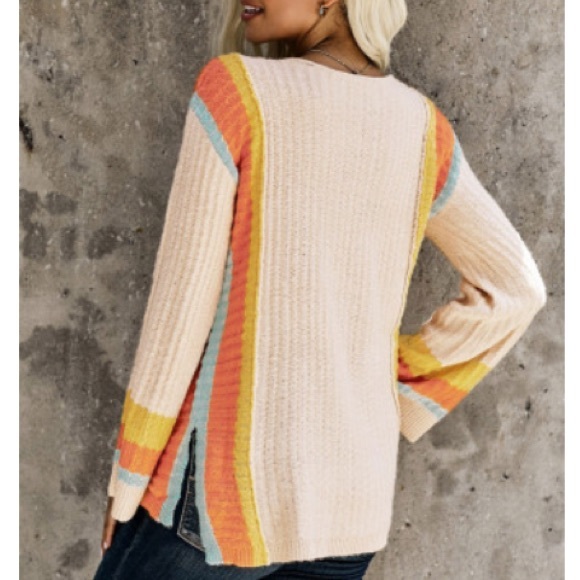💗Last Lightweight Apricot Pullover Sweater - Picture 3 of 4